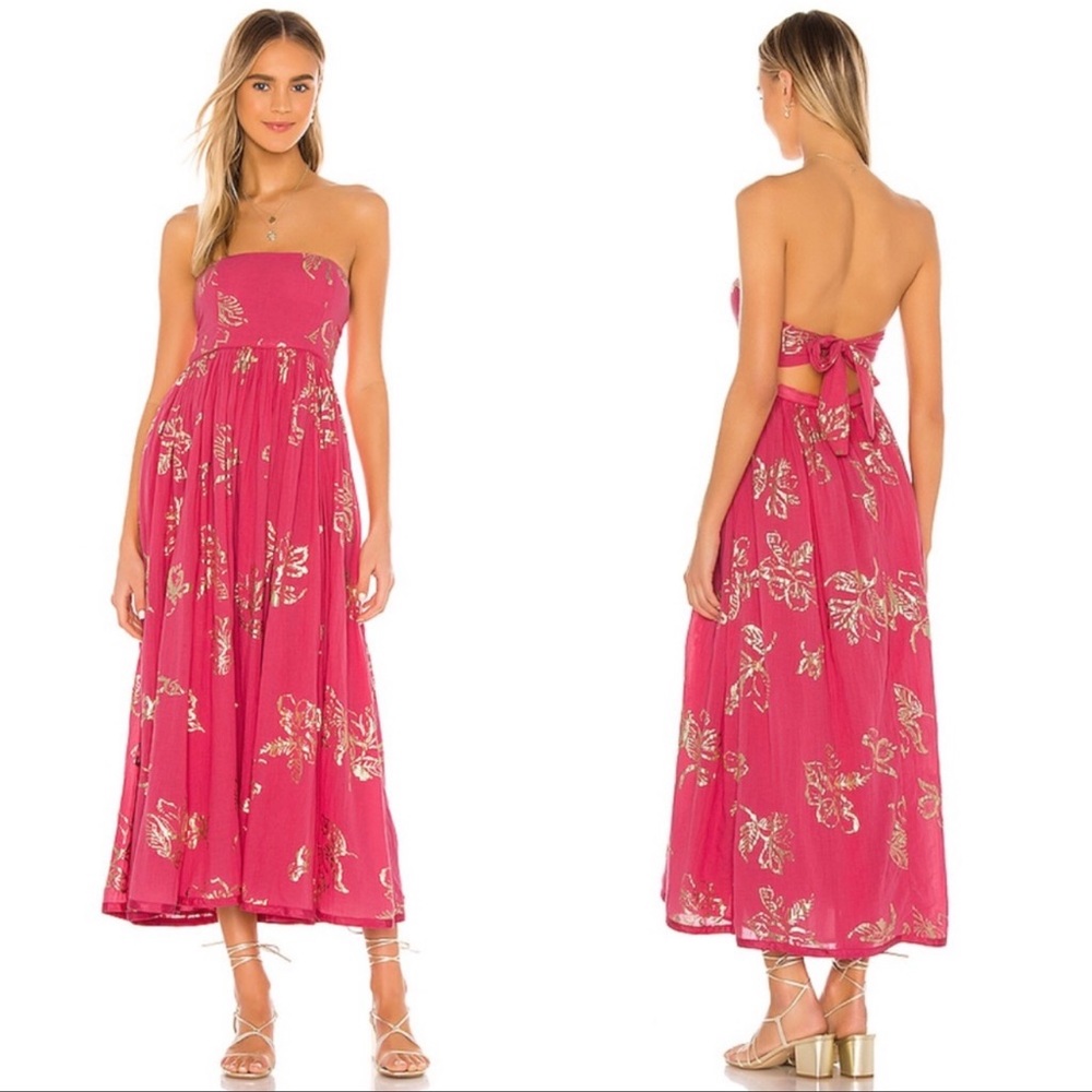 NWT Free People Baja Babe Midi Dress M